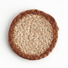 Load image into Gallery viewer, Jute Coasters, Set of 4
