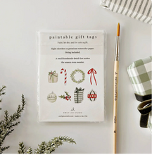 Load image into Gallery viewer, Classic Christmas Paintable Gift Tags
