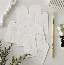 Load image into Gallery viewer, Classic Christmas Paintable Gift Tags
