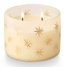Load image into Gallery viewer, Illume Winter White Frosted Star Glass
