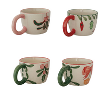 Load image into Gallery viewer, Hand-Painted Stoneware Mug
