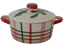 Load image into Gallery viewer, Hand-Painted Stoneware Baker

