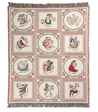 Load image into Gallery viewer, 12 Days Of Christmas Blanket
