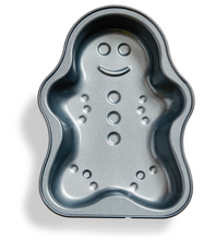 Load image into Gallery viewer, Gingerbread Man Non-Stick 9" Cake Pan
