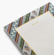 Load image into Gallery viewer, Paisley Large Memo Notepad- Rifle Paper Co
