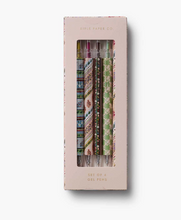 Load image into Gallery viewer, Paisley Gel Pen Set of 4
