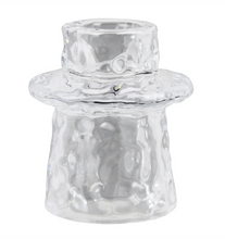 Load image into Gallery viewer, Organic Glass Taper Holder
