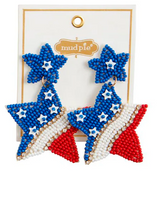 Load image into Gallery viewer, 4th Of July Earrings
