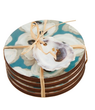 Load image into Gallery viewer, Oyster Enamel Coaster set
