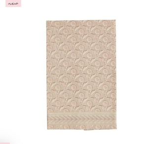 Stem Block Print Towels