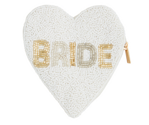 Bridal Beaded Pouch