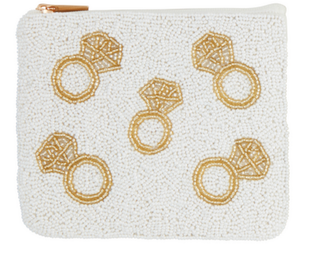 Bridal Beaded Pouch