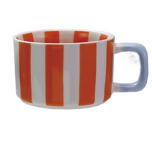 Load image into Gallery viewer, Stoneware Striped Mug

