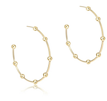 Load image into Gallery viewer, Beaded Simplicity Gold 4mm Earring (2 Sizes)
