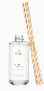 Linnea Wood House Candle/Diffuser
