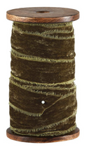 Load image into Gallery viewer, Frayed Velvet Spools
