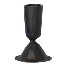 Load image into Gallery viewer, Hand-Forged Cast Iron Taper Holder
