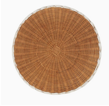 Load image into Gallery viewer, Two-Tone Rattan Placemat
