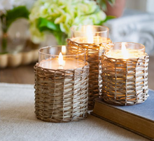 Load image into Gallery viewer, LED Wicker Candle
