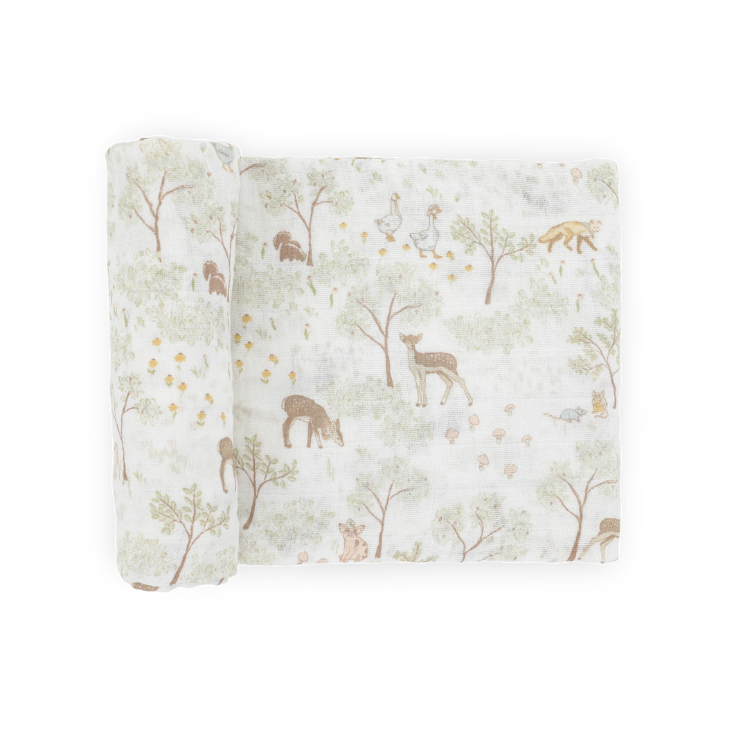 Cotton Muslin Swaddle Blanket