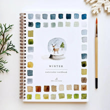 Load image into Gallery viewer, Christmas Watercolor Workbook

