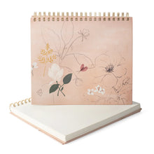 Load image into Gallery viewer, Spiral Sketch Pad Botanica Sketch
