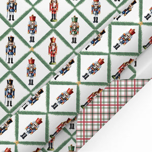 Holiday Double Sided Wrapping Paper