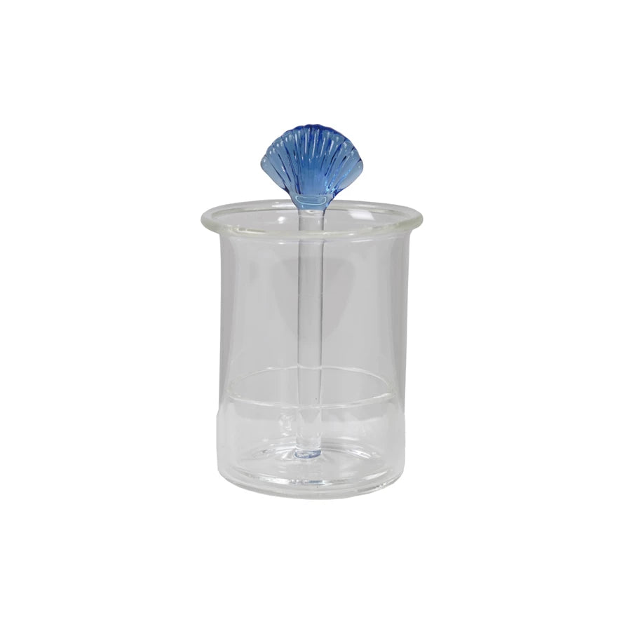 Glass Toothpick Holder