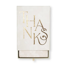 Load image into Gallery viewer, Fleur Thank You Notecard Set of 12

