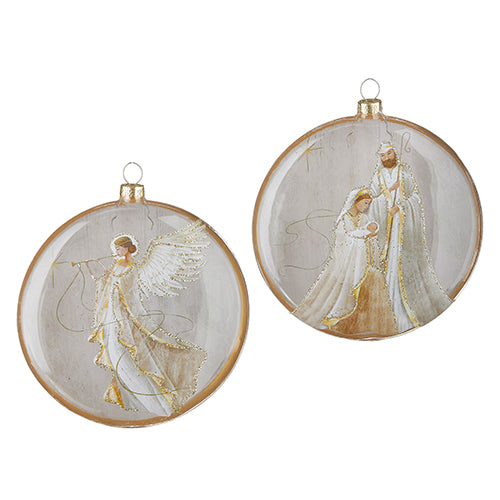 Gold Disc Ornament