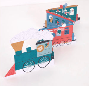 Train Birthday Card