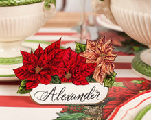Load image into Gallery viewer, Poinsettia Place Card
