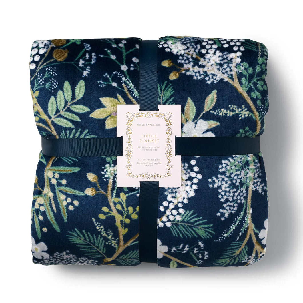 Fleece Blanket//Rifle Paper