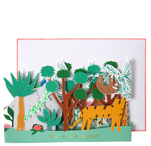 Load image into Gallery viewer, Have A Wild Birthday 3D Scene Card
