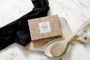 Recipe Cards: 50 Beautifully Designed 4x6 Recipe Cards