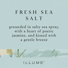 Load image into Gallery viewer, Fresh Sea Salt Glass Candle // Large
