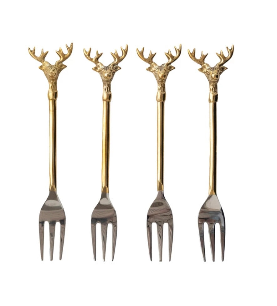 Reindeer Appetizer Fork
