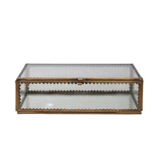 Load image into Gallery viewer, Brass &amp; Glass Display Box

