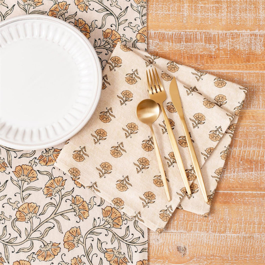 Mustard Block Napkin