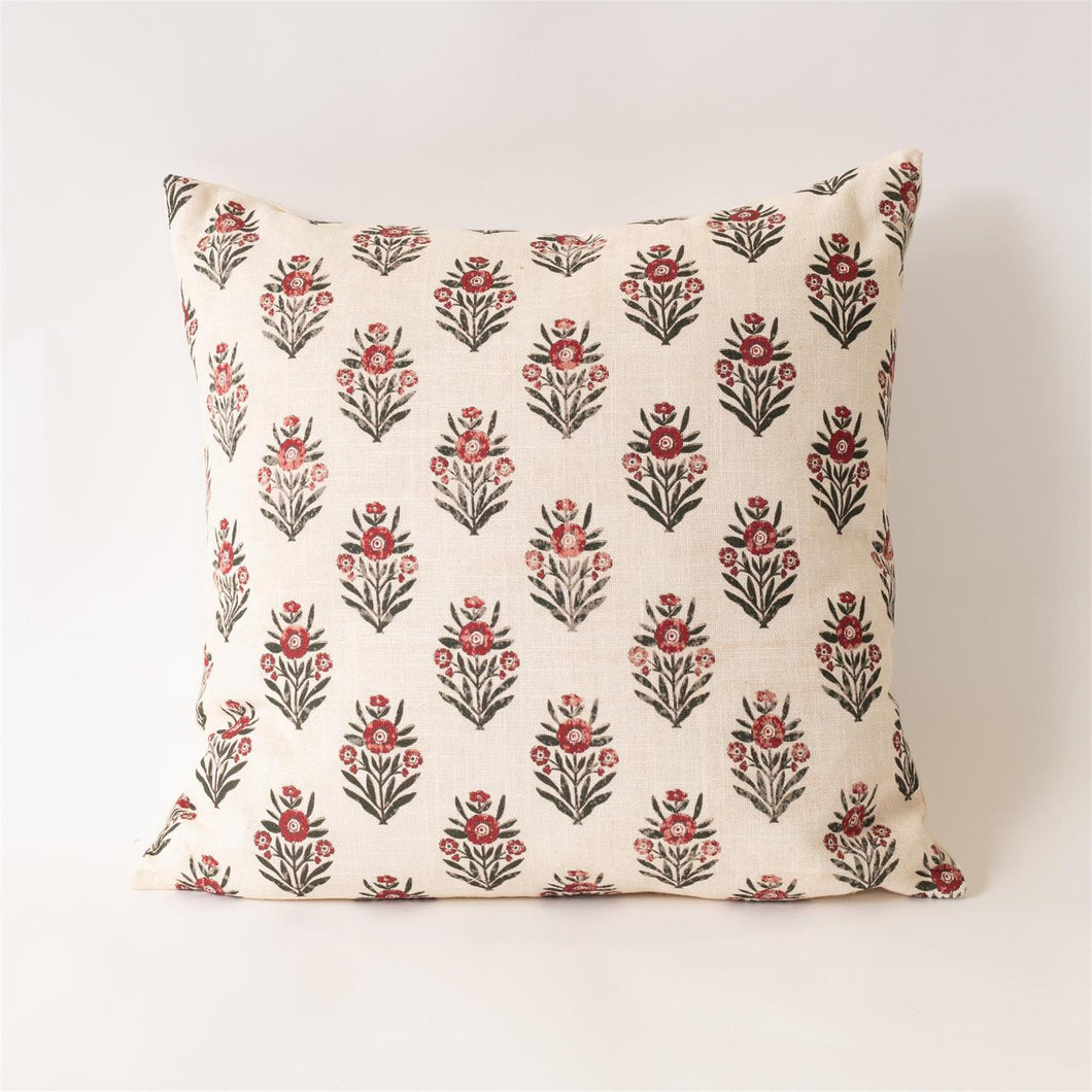 Red Block Pillow