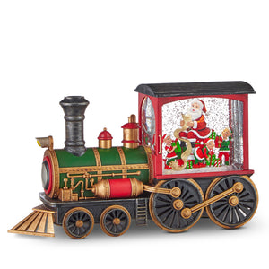 Santa's Musical Lighted Water Train