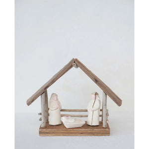 Driftwood Nativity