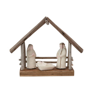 Driftwood Nativity