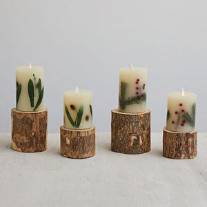 Flameless Botanical Candle