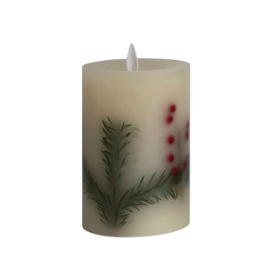 Flameless Botanical Candle