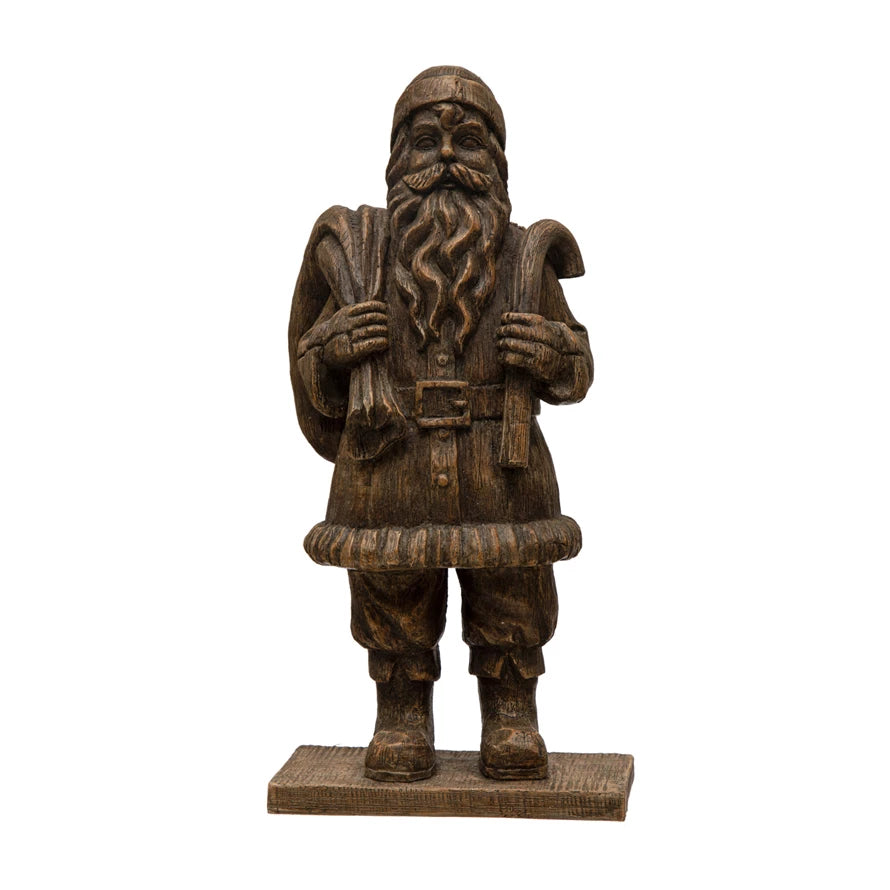 Wood Santa