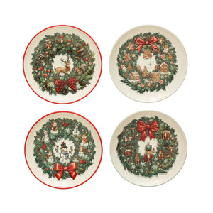 Holiday Wreath Plate