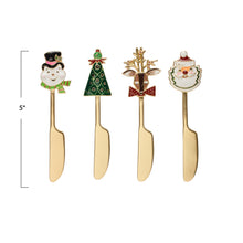Load image into Gallery viewer, Holiday Canape Knife
