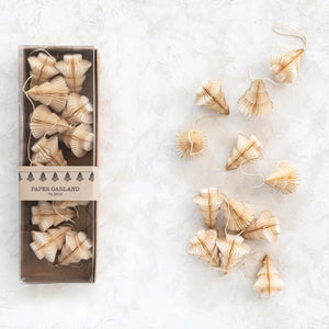 Paper Tree Garland