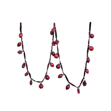 Load image into Gallery viewer, Burgundy Glass Garland
